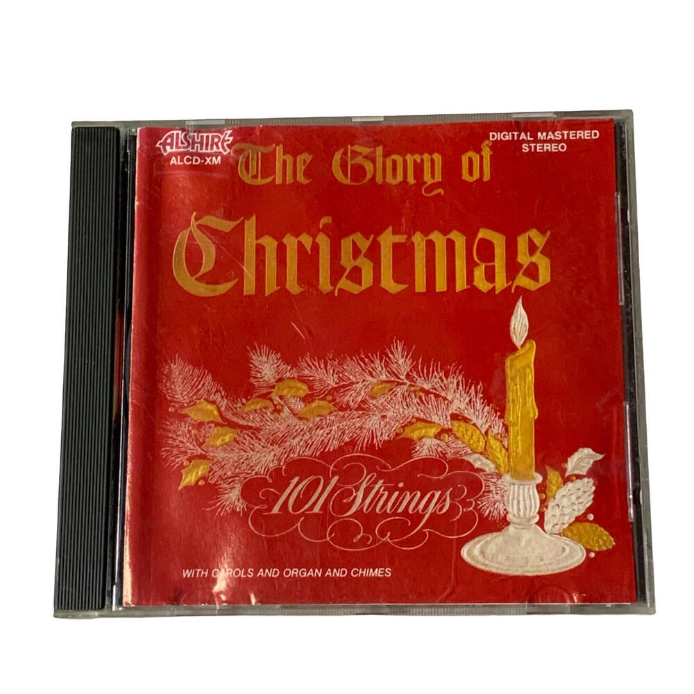 101 Strings The Glory of Christmas CD Holiday Easy Listening Orchestral
